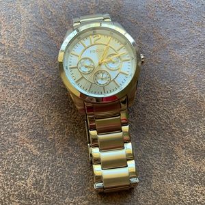 Fossil Gold Watch